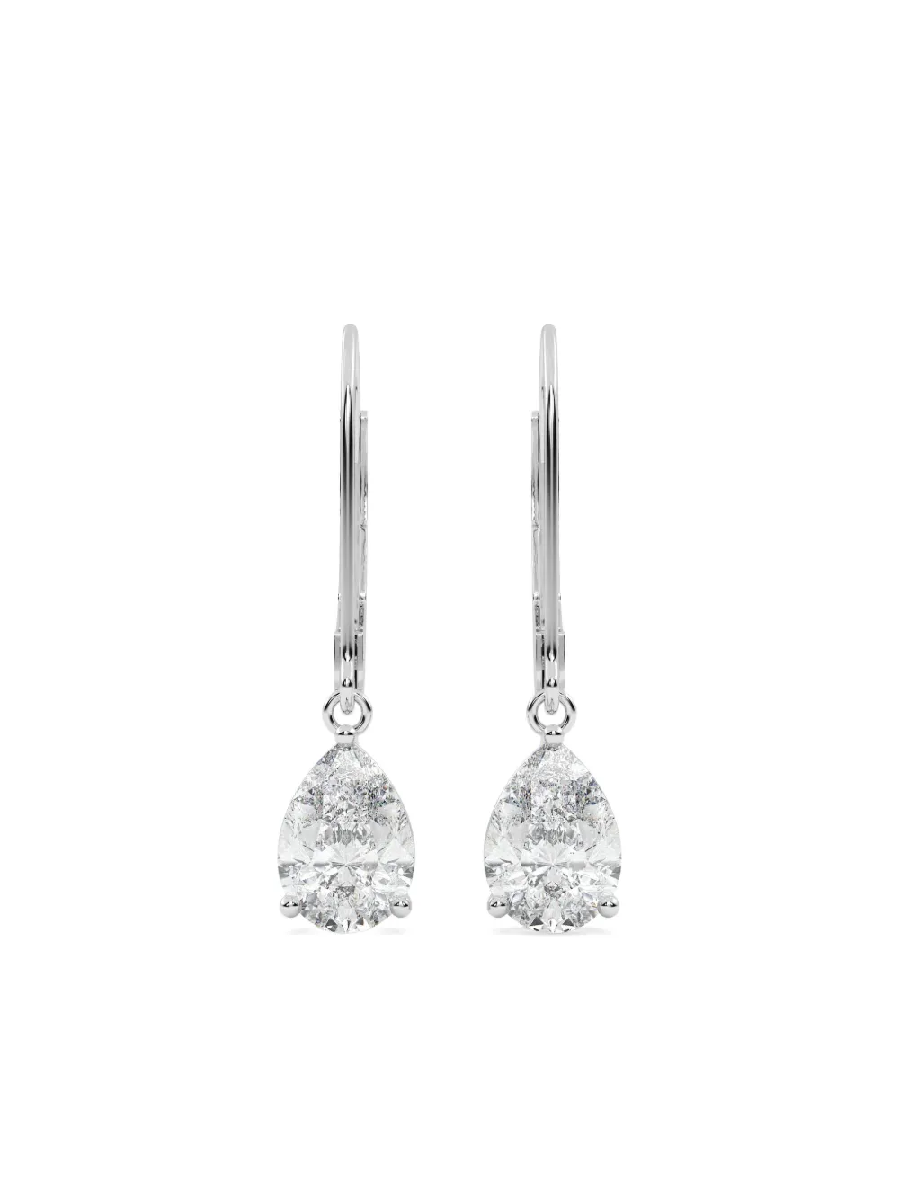 Tilla 14kt Lever-back Earrings In Metallic