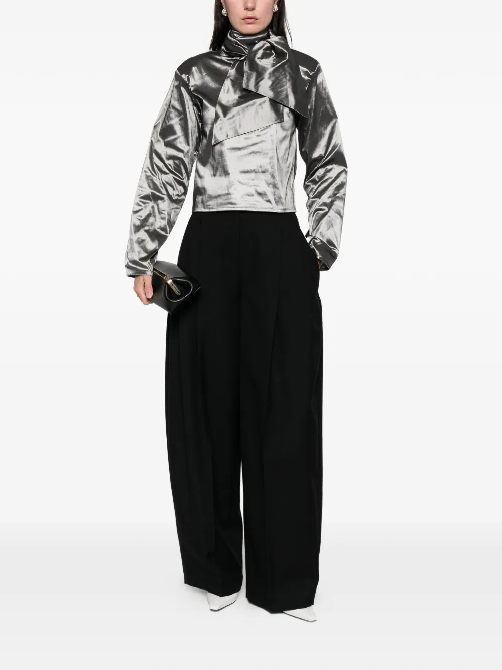 Atu Body Couture long-sleeve top - Zilver