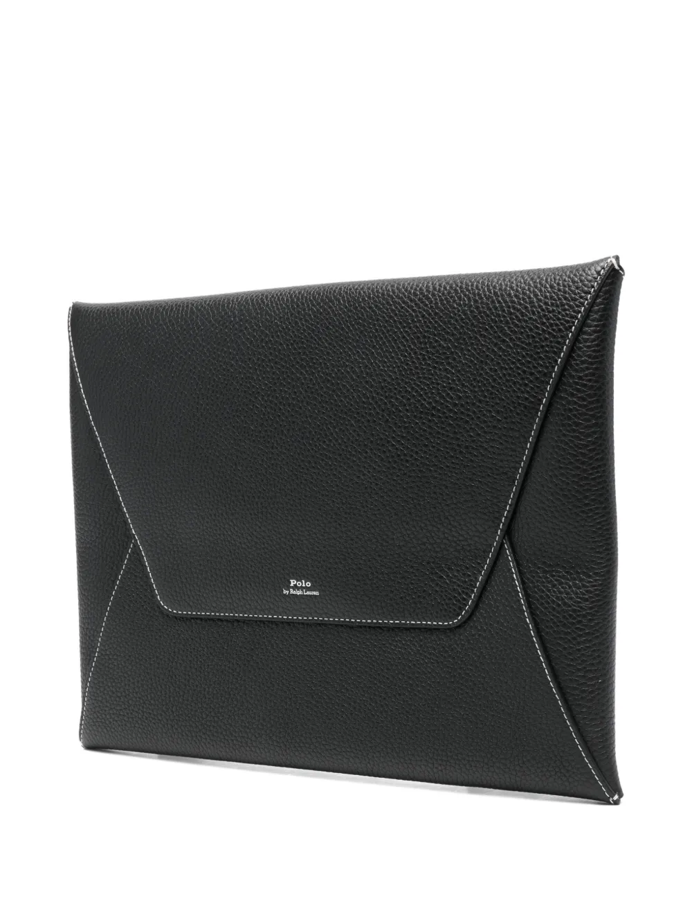 Polo Ralph Lauren topstitch envelope purse - Zwart