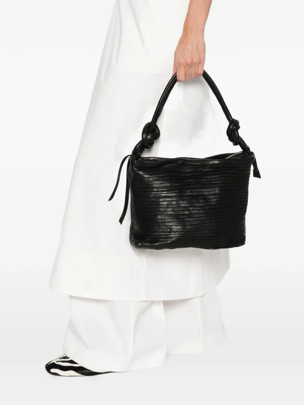 SOMMET medium Aisha knotted-handle shoulder bag | Image 2