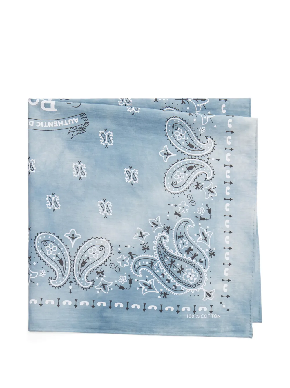 Polo Ralph Lauren Bandana met paisley-patroon en logo Blauw