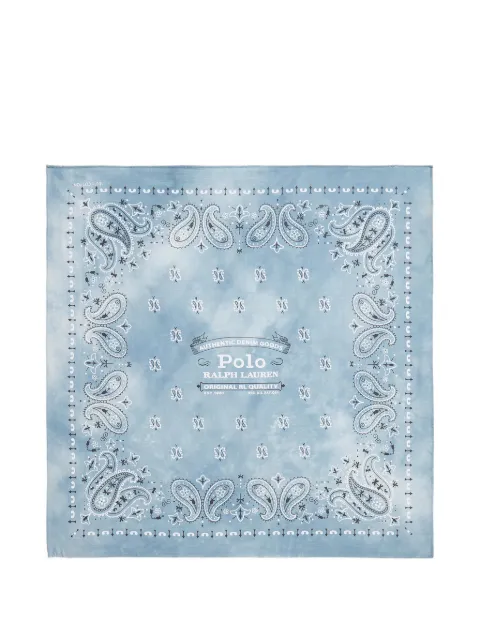 Polo Ralph Lauren paisley-motif logo bandanna