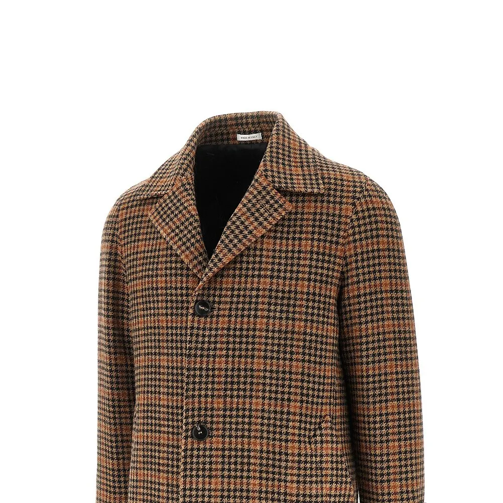 BRERAS MILANO checked single-breasted coat | Single Breasted Coats | Image 2