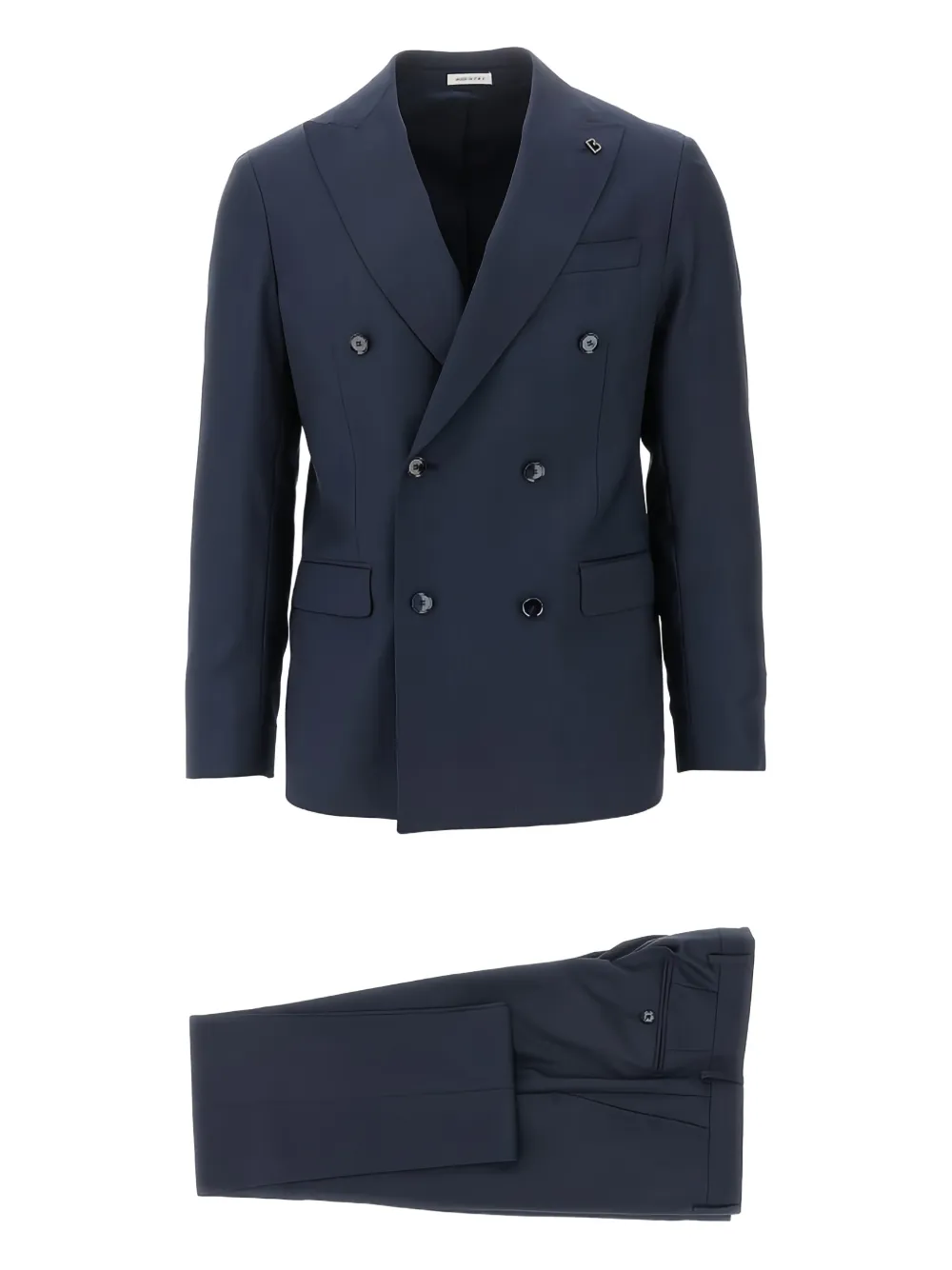BRERAS MILANO dobbeltradet jakkesæt med knapper | blå | Image 1