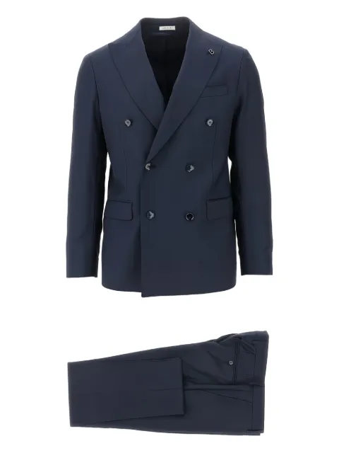BRERAS MILANO dobbeltradet jakkesæt med knapper