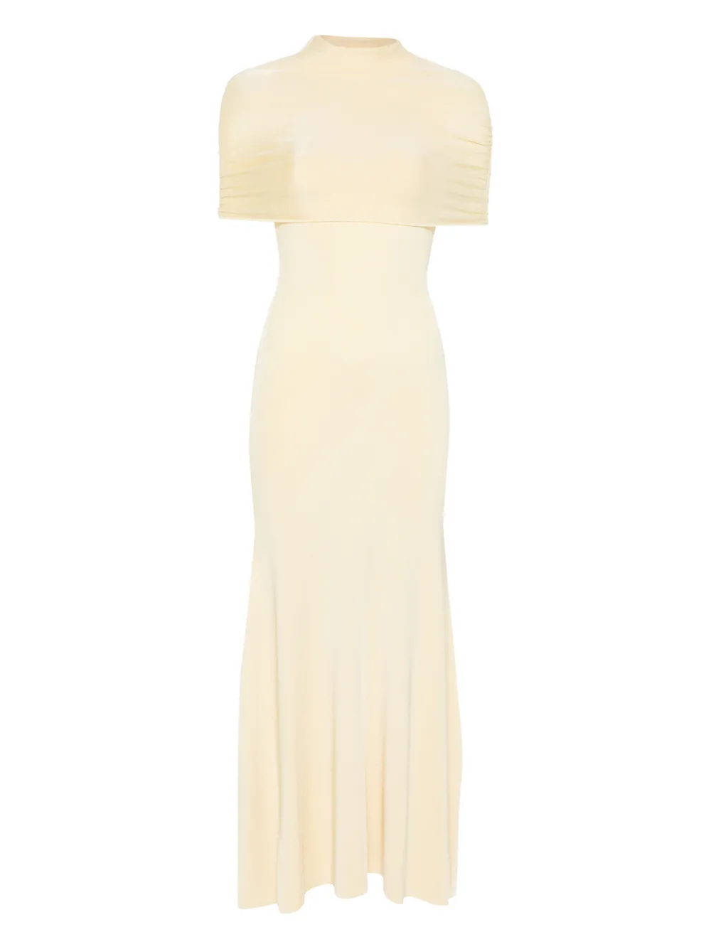 Roland Mouret cutout midi dress - Giallo