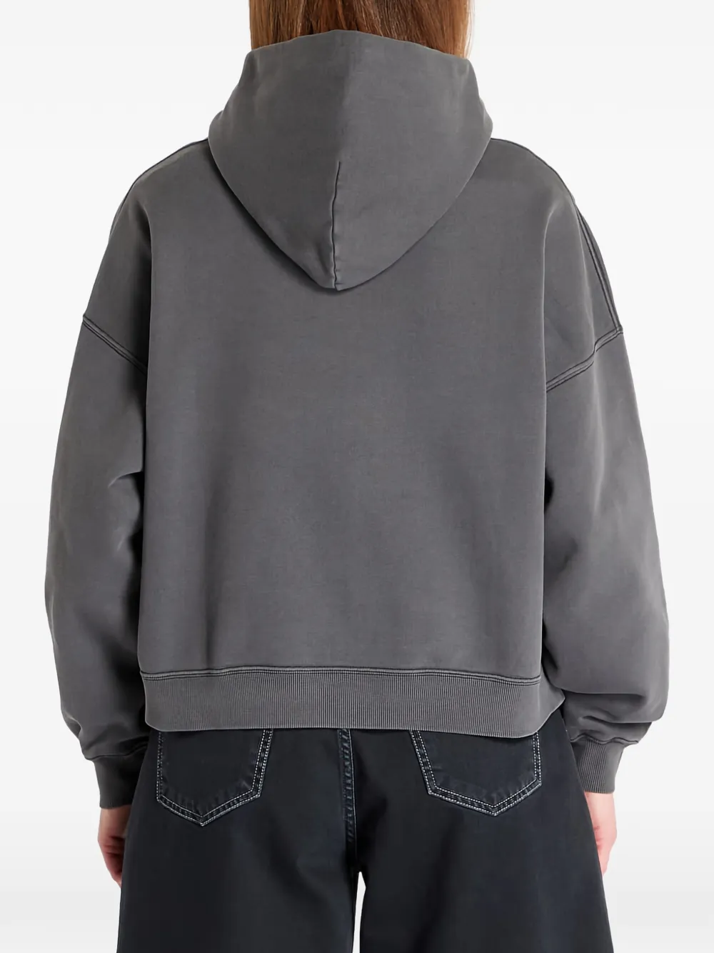 Carhartt Wip W' Hooded Benton Sweat In Gray