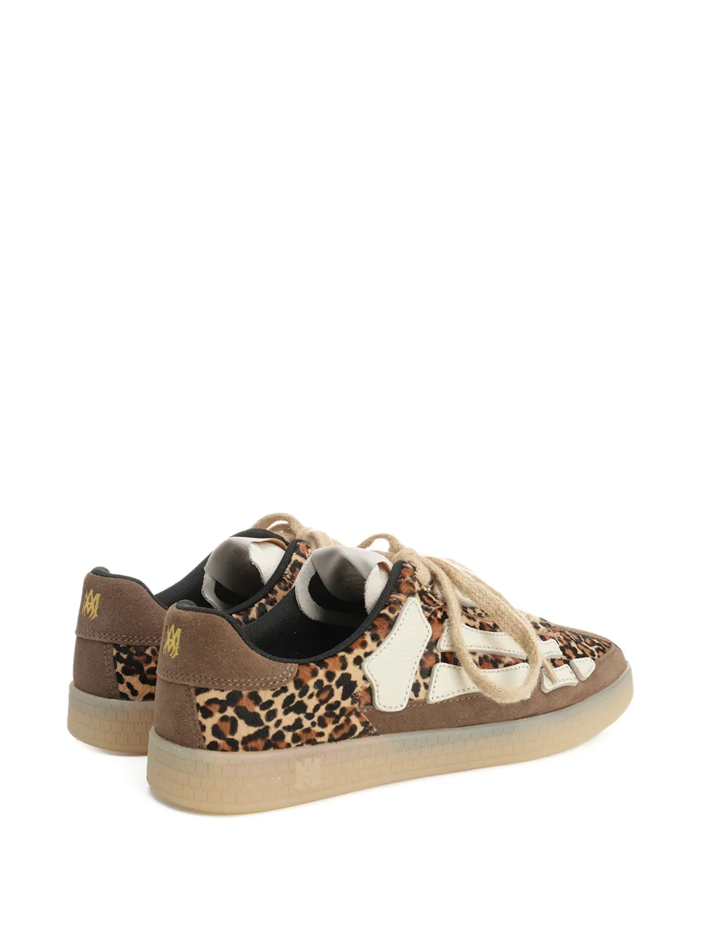 AMIRI Sneakers met luipaardprint Bruin