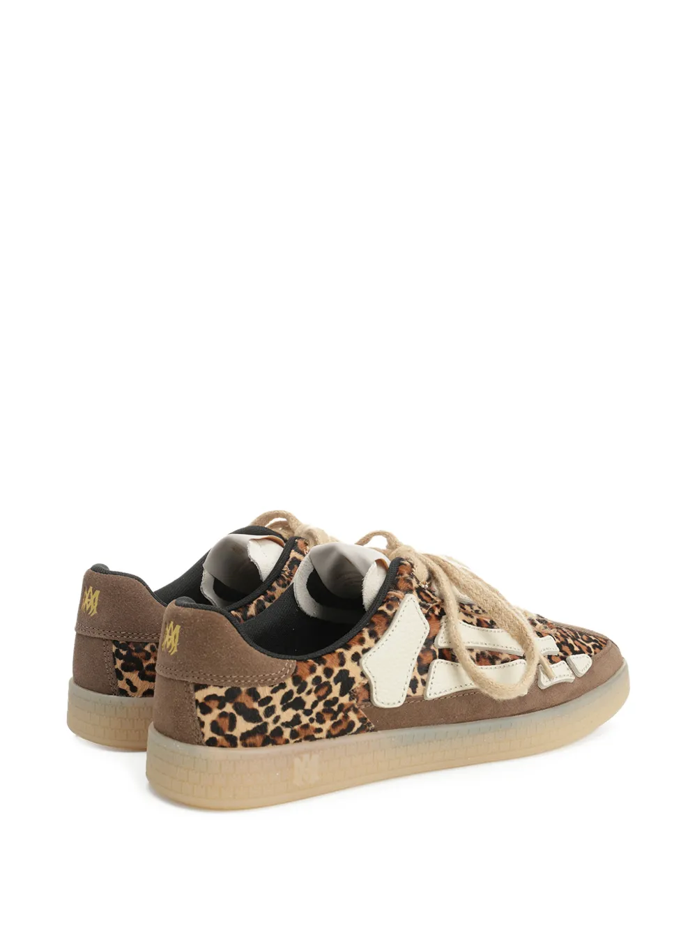 leopard-print sneakers