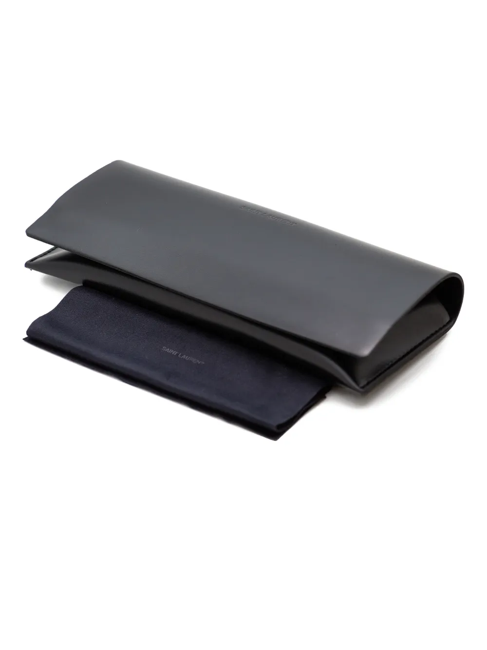 Saint Laurent Monogram Cat-eye Sunglasses In Black