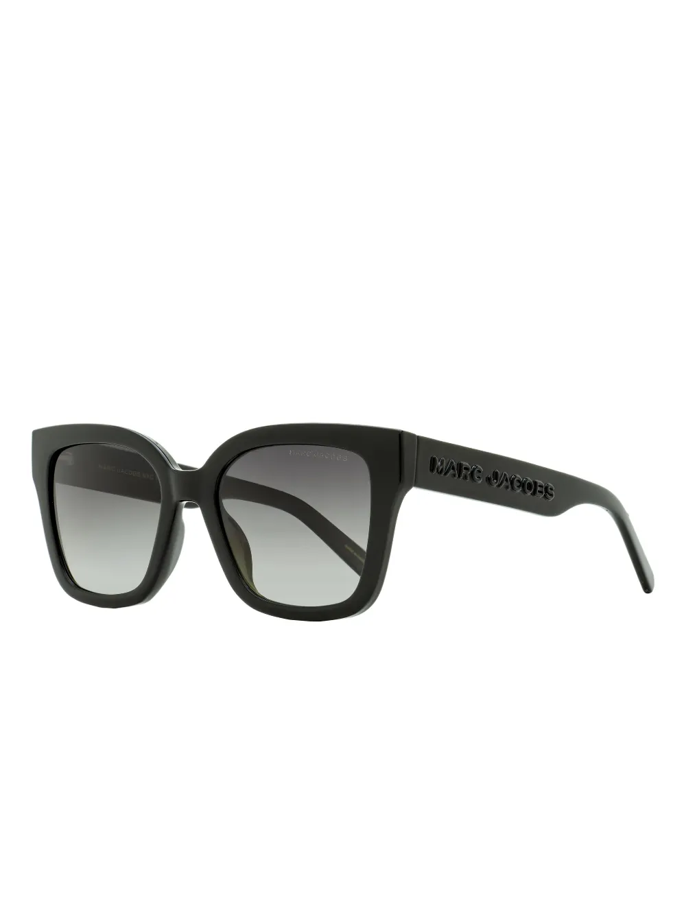 Marc Jacobs Eyewear stepped brow square-frame sunglasses - Zwart