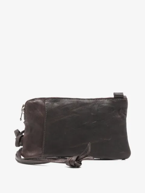 SOMMET bolsa de hombro Neck Pouch de piel 