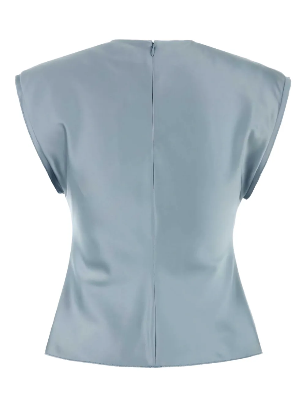 AMI Paris seam-detail blouse - Blauw
