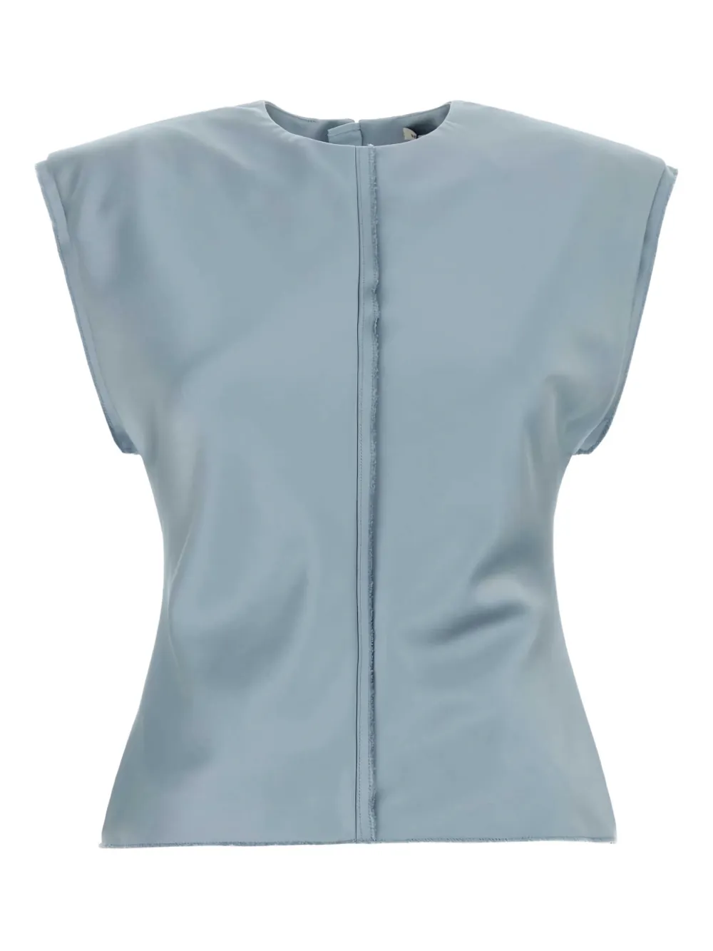 AMI Paris seam-detail blouse - Blu
