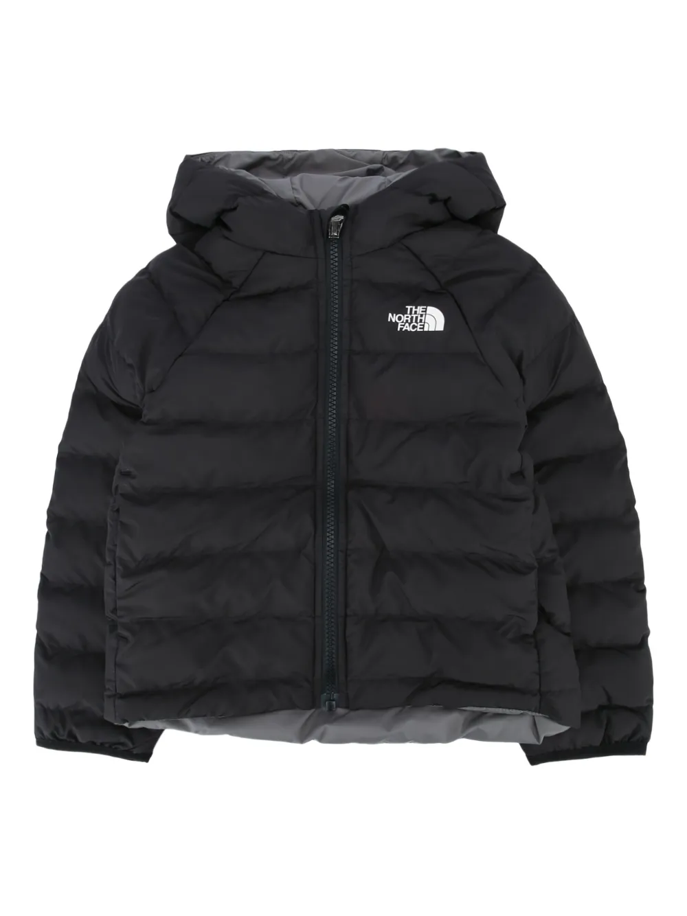 The North Face Kids logo-detail padded jacket - Nero