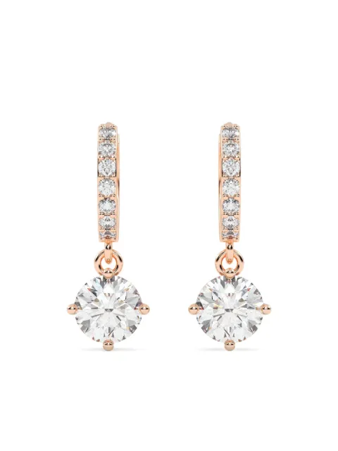 Tilla 14kt prong setting earrings