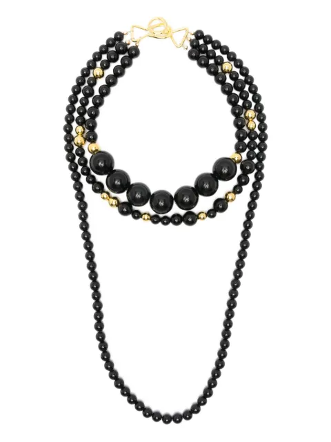 Atu Body Couture layered beaded necklace