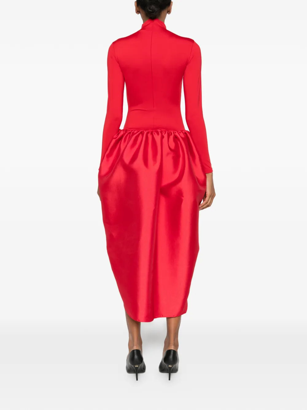 Atu Body Couture Asymmetrische jurk Rood