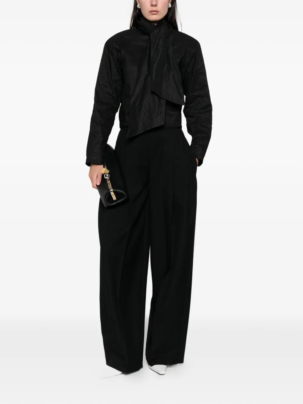 Atu Body Couture long-sleeve turtleneck top - Zwart