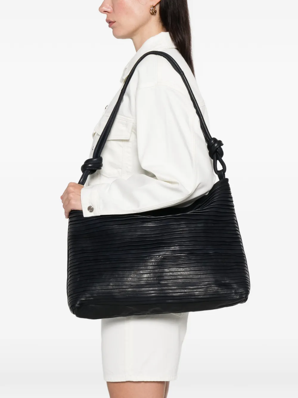 SOMMET big Aisha shoulder bag - Blauw