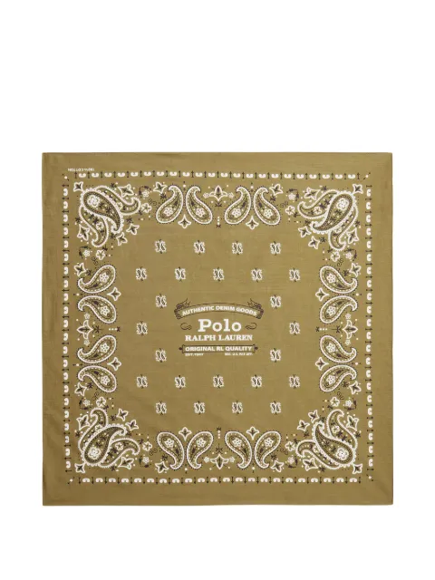 Polo Ralph Lauren paisley-motif cotton bandanna