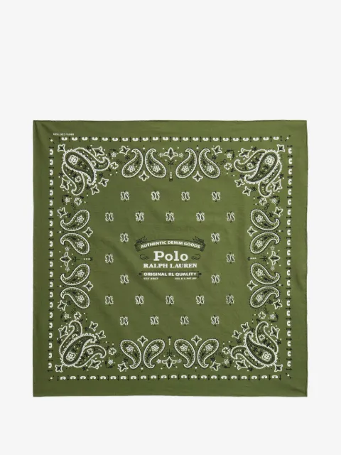 Polo Ralph Lauren paisley-motif cotton bandanna