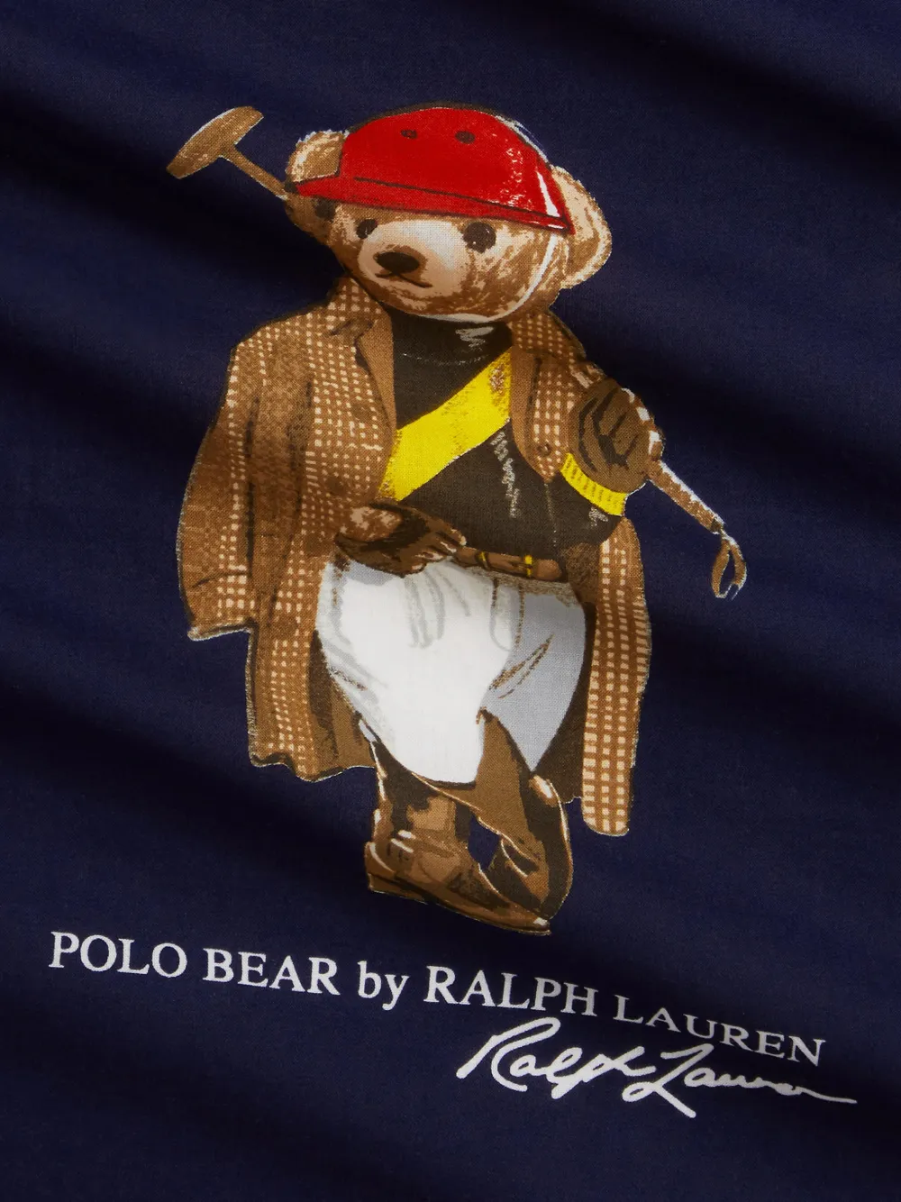 Polo Ralph Lauren Polo Bear katoenen sjaal Blauw