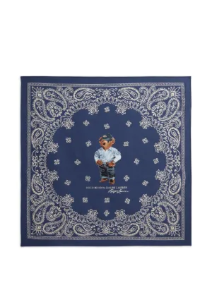 Polo Ralph Lauren paisley-motif Cotton Bandanna | Brown | FARFETCH