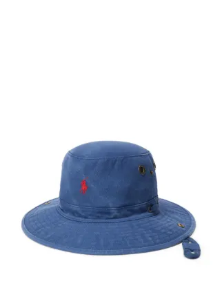 Polo Ralph Lauren バケットハット | ブルー | FARFETCH JP