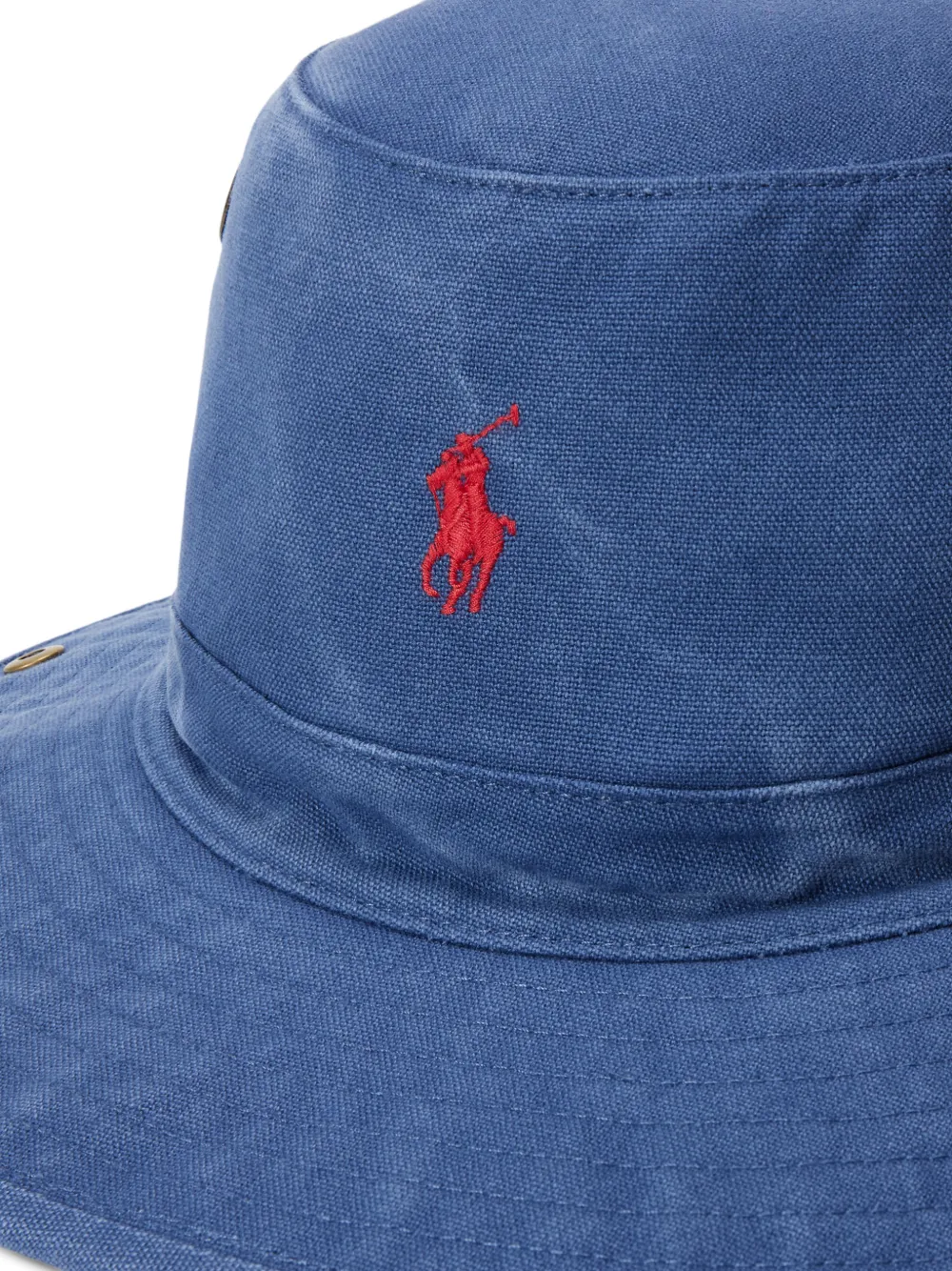 Polo Ralph Lauren Vissershoed met geborduurd logo Blauw