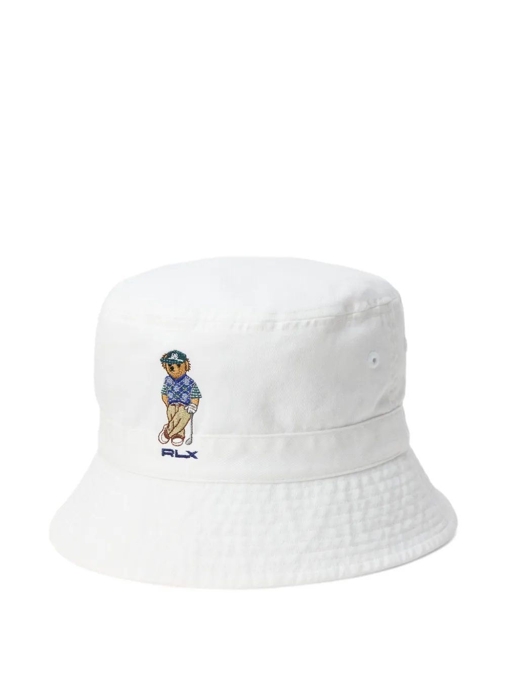 RLX Ralph Lauren Cappello bucket con stampa - Bianco