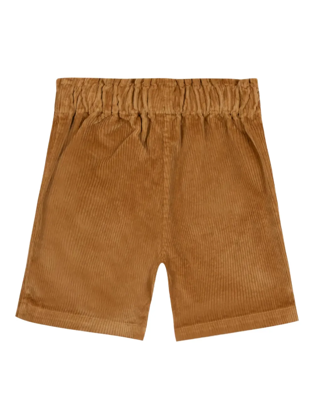 Bonton Heart-embroidered Logo Shorts In Brown