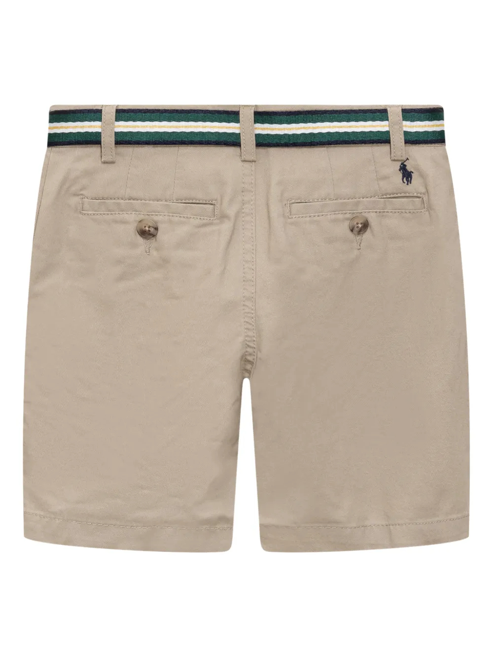 POLO RALPH LAUREN KIDS Shorts met ceintuur Beige
