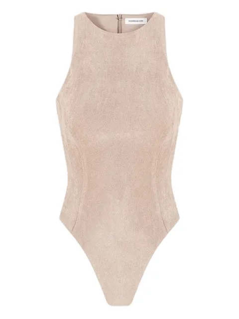 Manière De Voir Adele racer-neck bodysuit