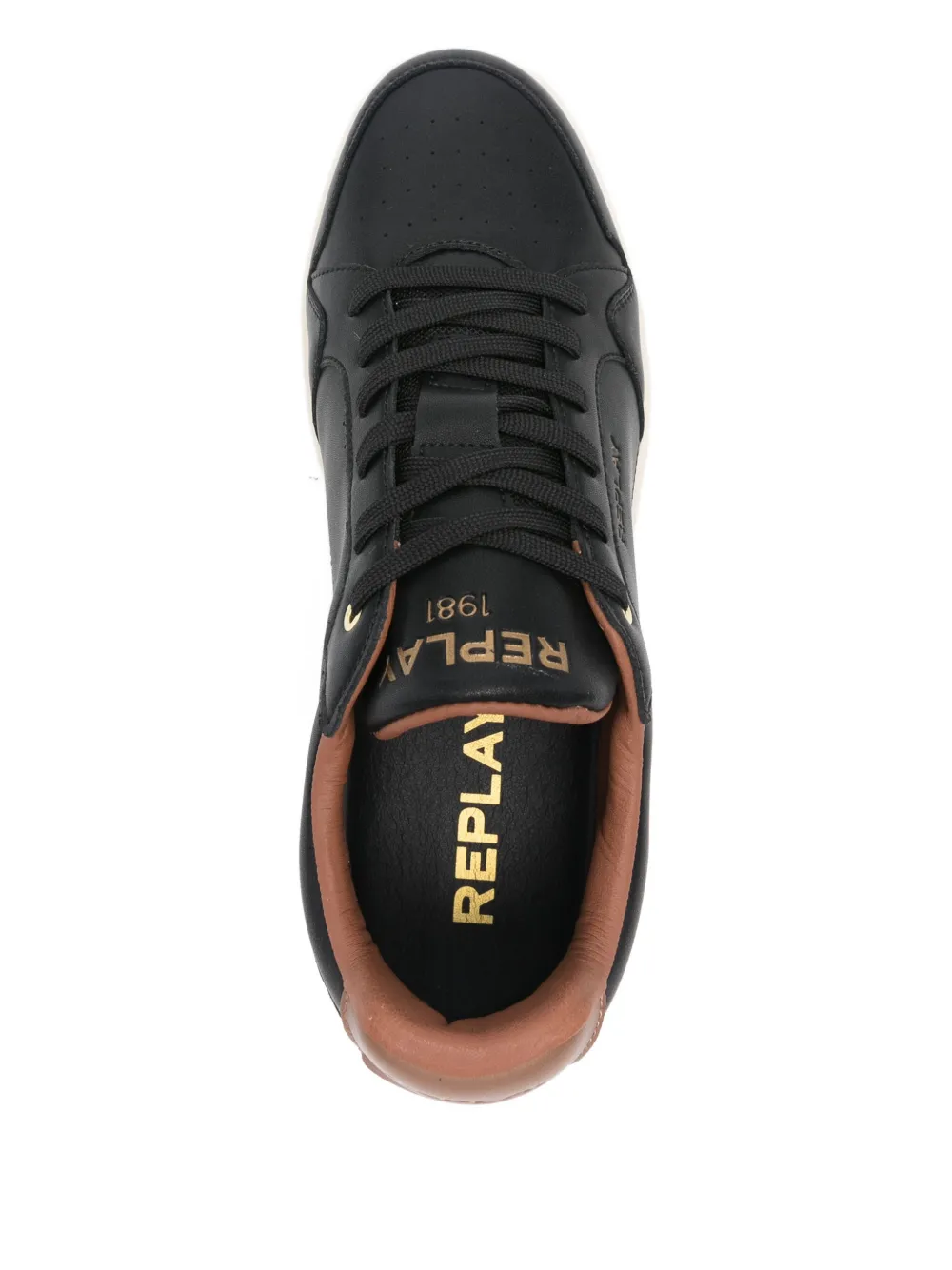 Replay Smash Fine 3 sneakers Zwart