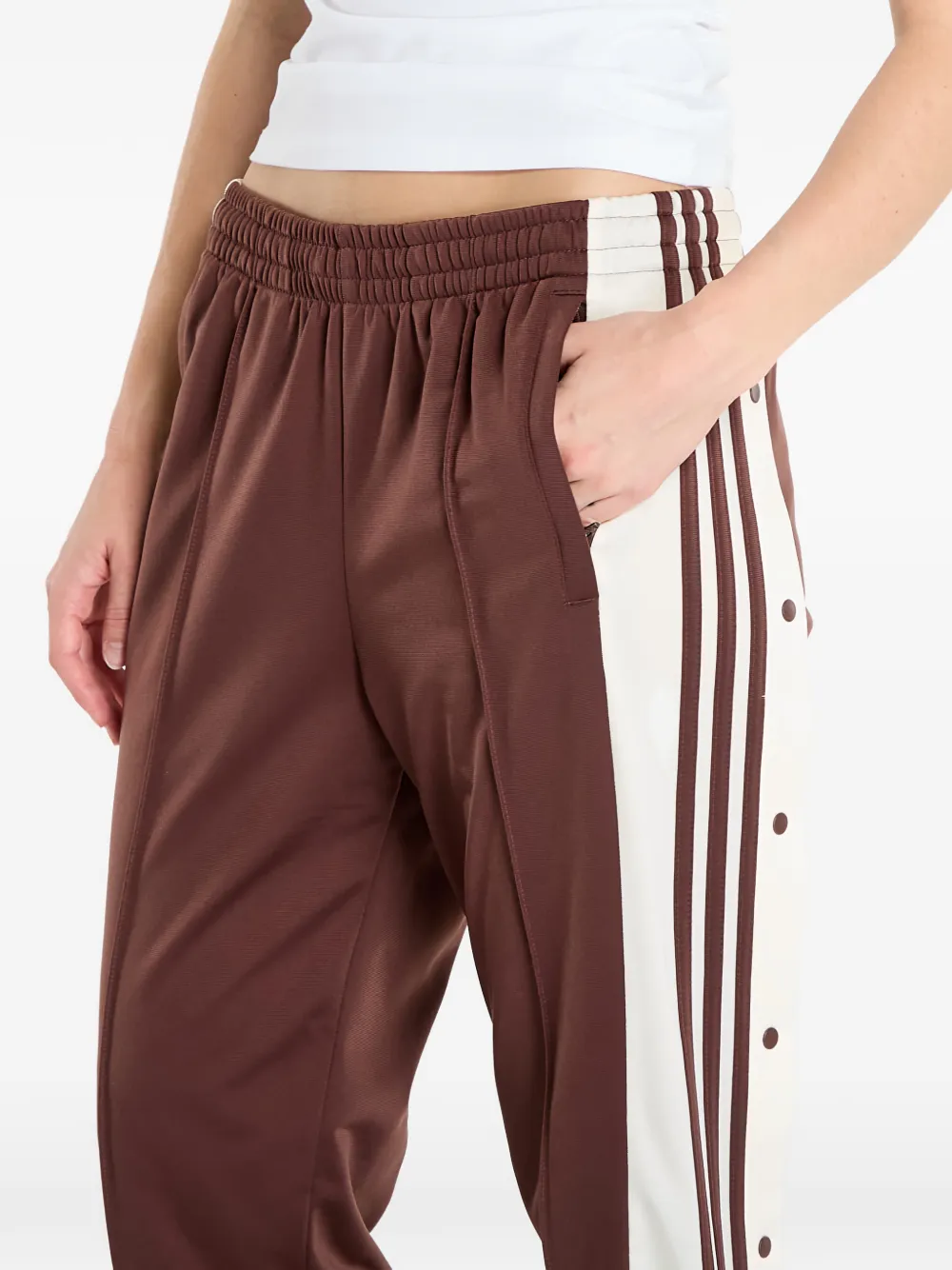 Adidas Originals Adibreak Tracksuit Bottoms In Brown