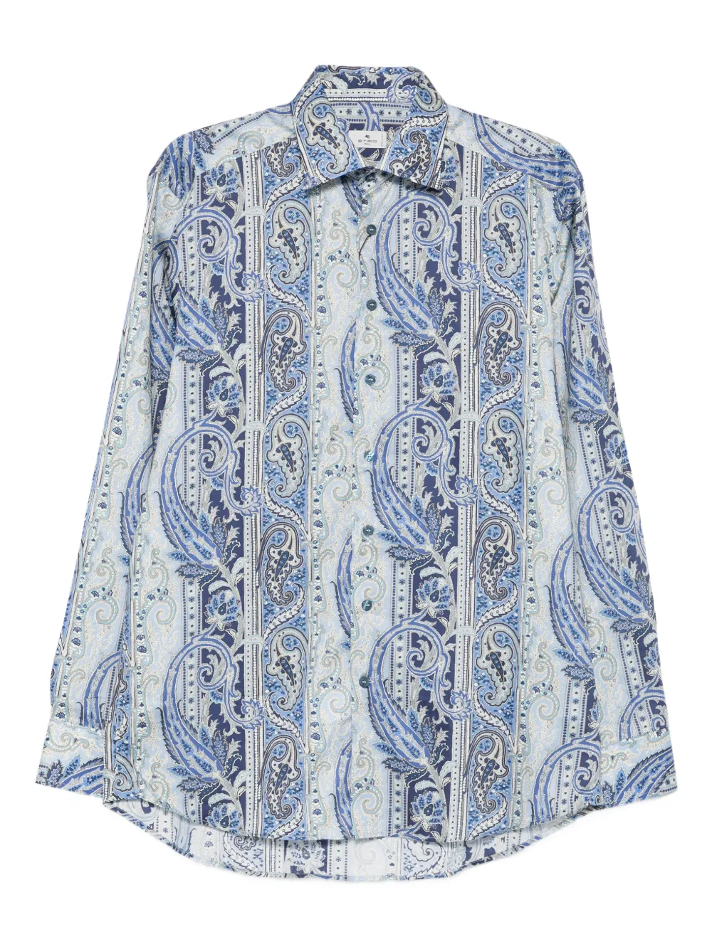 ETRO paisley-print shirt - Blu