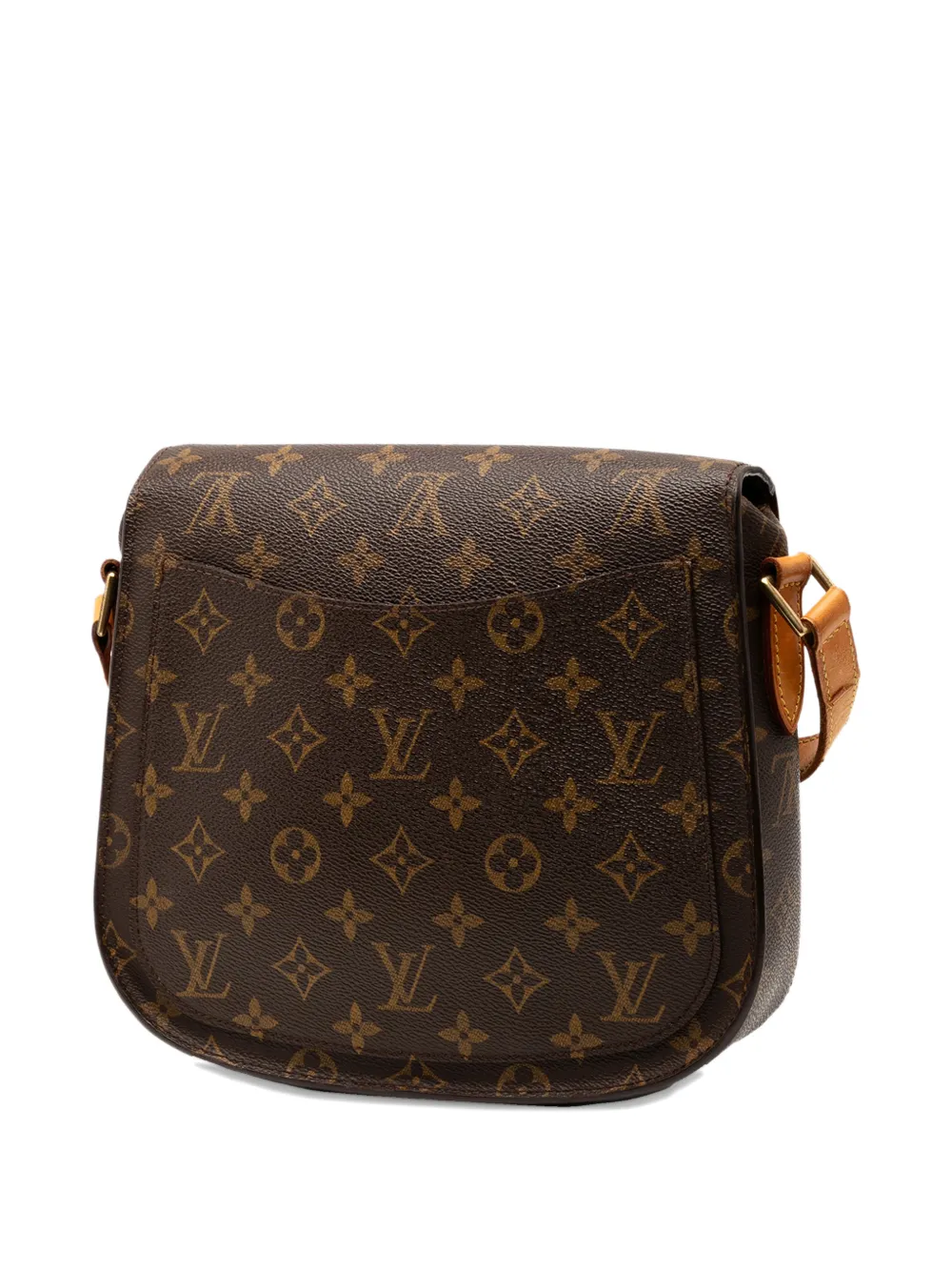 LOUIS VUITTON Pre-owned 2003 Monogram Saint Cloud Gm Crossbody Bag In Brown