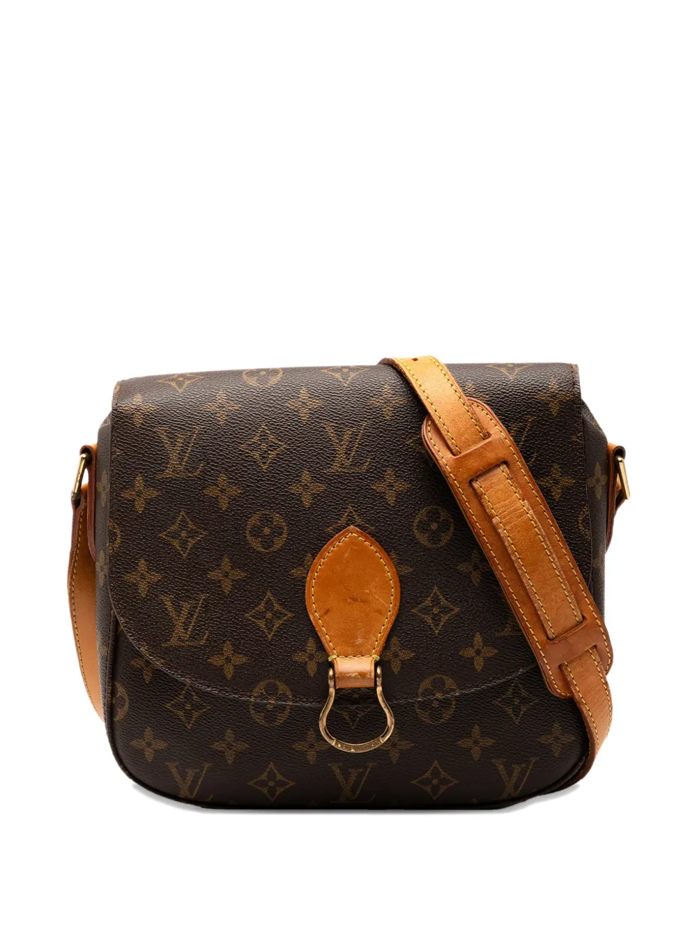 LOUIS VUITTON Pre-owned 2003 Monogram Saint Cloud Gm Crossbody Bag In Brown