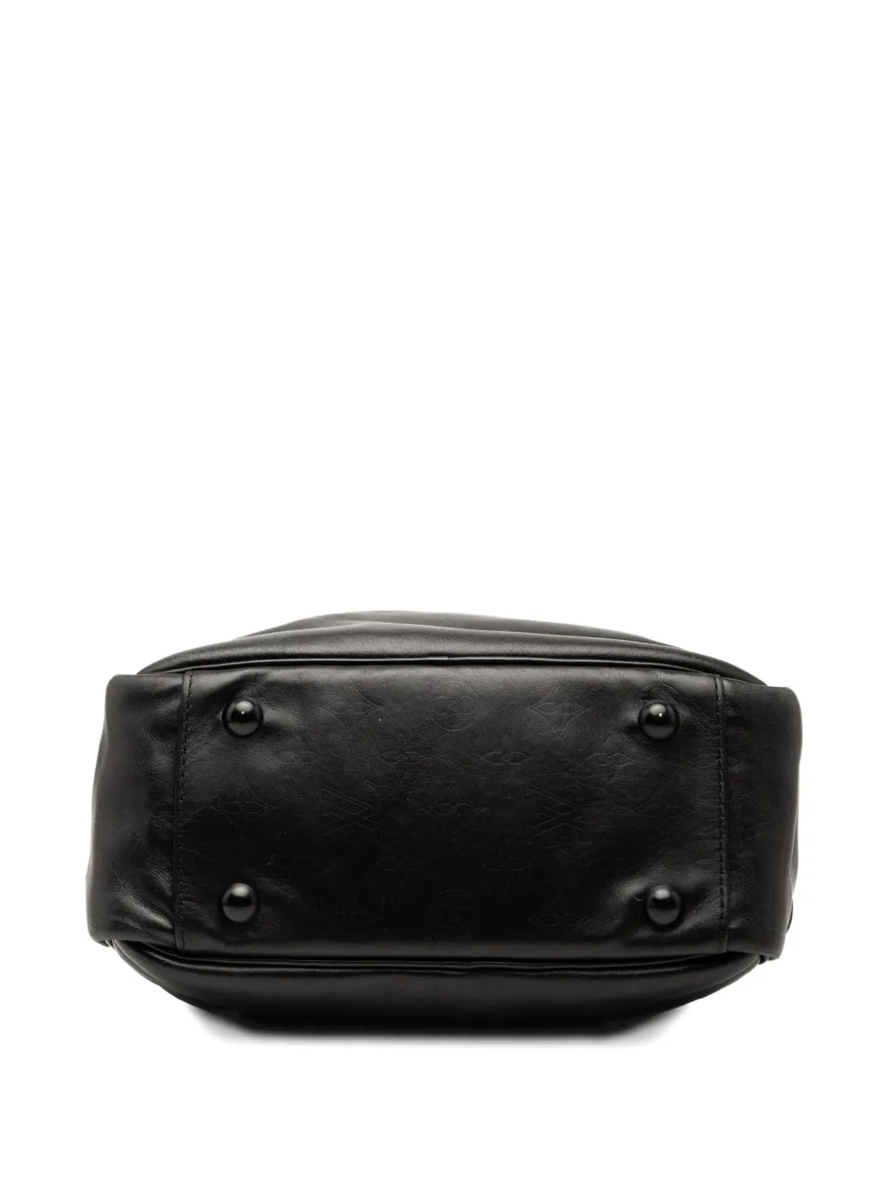 LOUIS VUITTON Pre-owned 2002 Monogram Laser Clarkson Crossbody Bag In Black