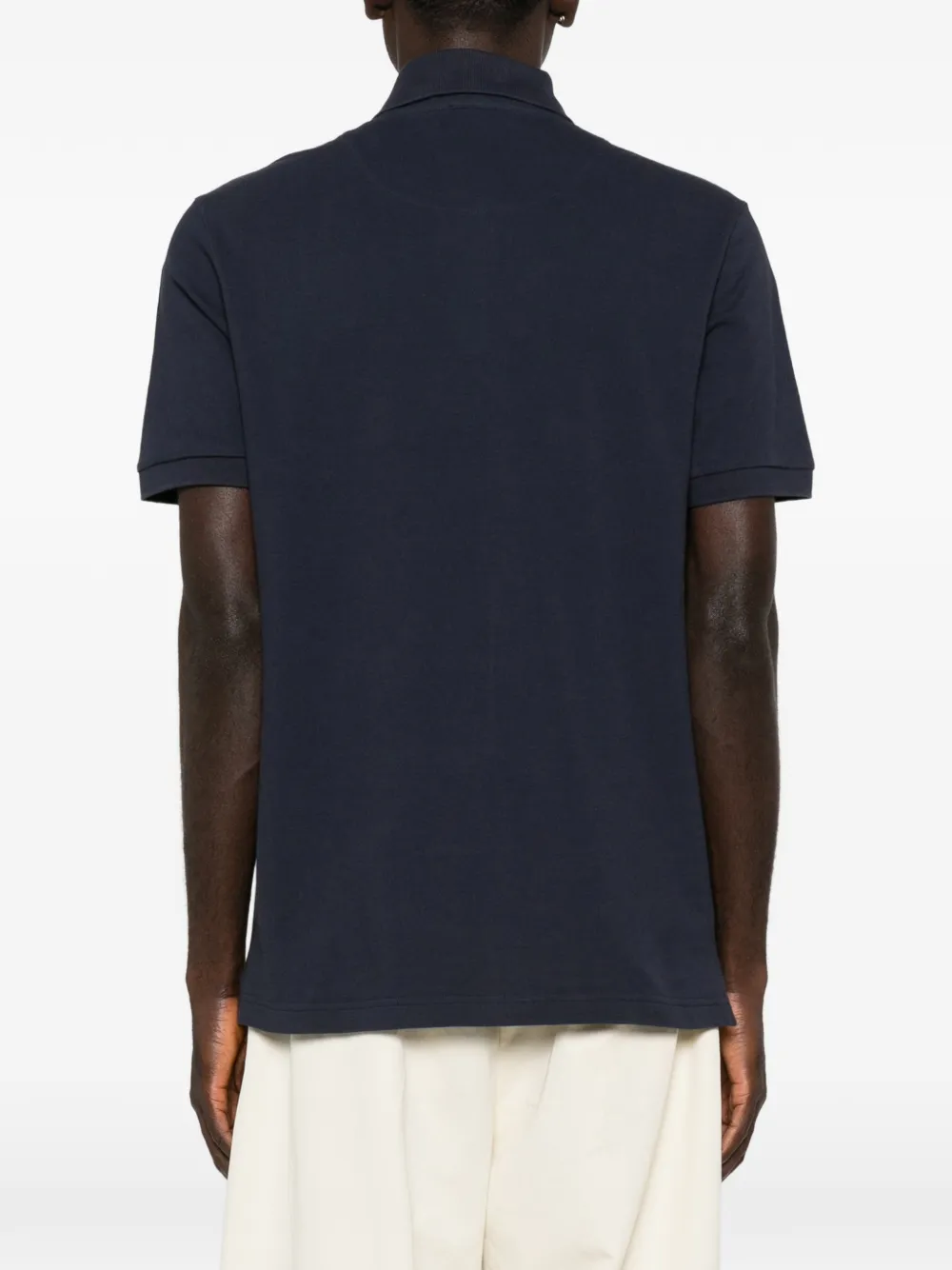 ETRO Poloshirt met geborduurd logo Blauw
