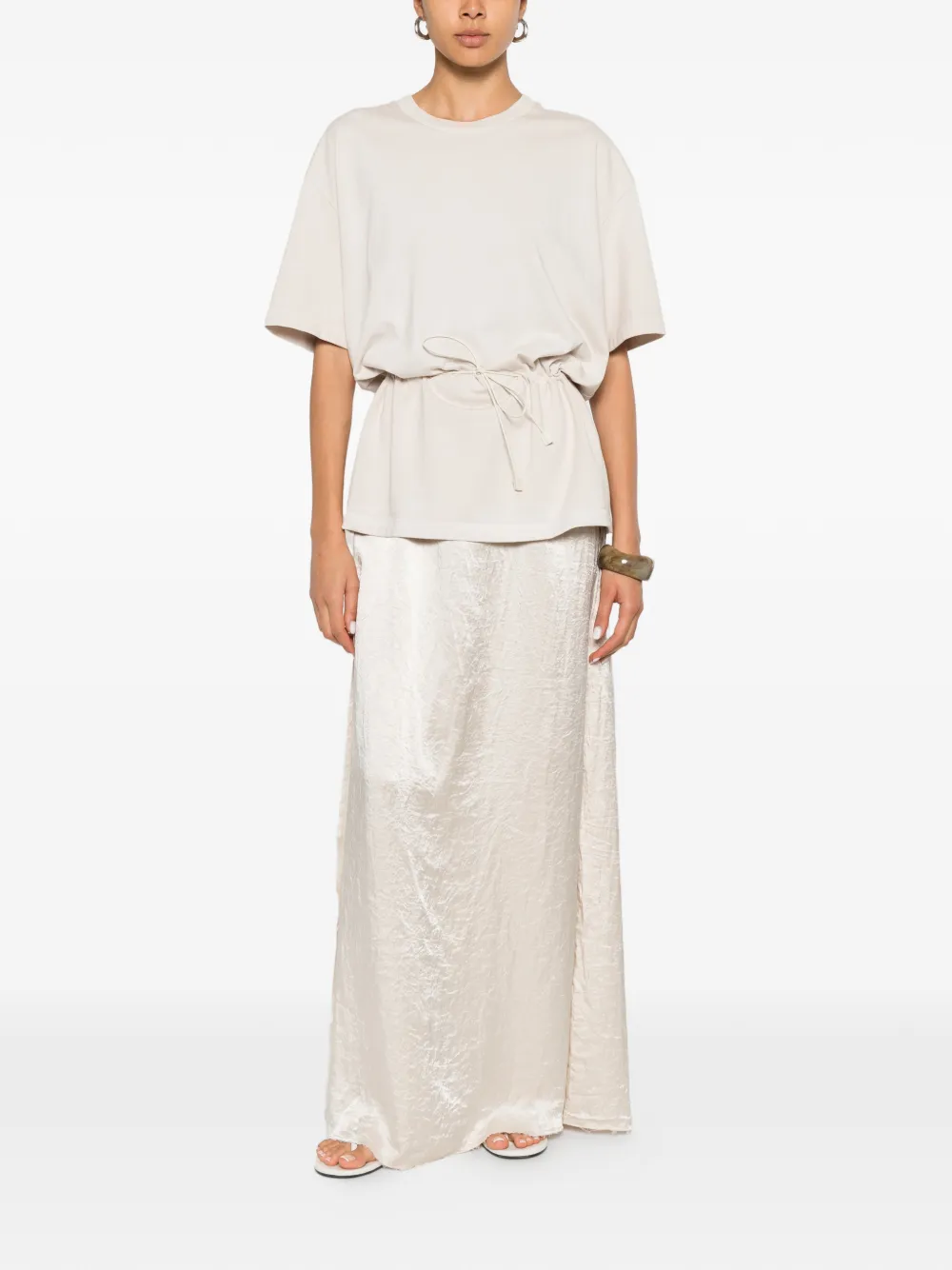 Haikure Joopy maxi-jurk Beige