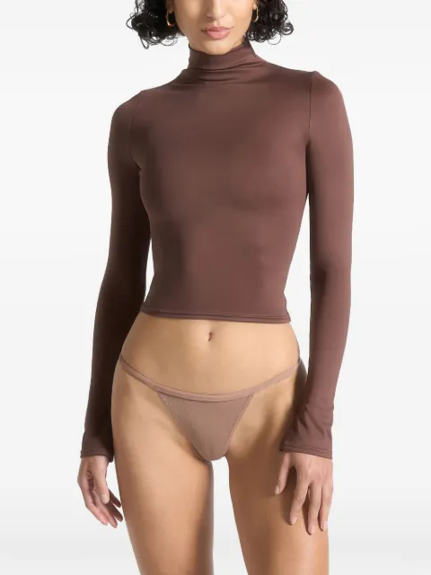 Manière De Voir Alea mock-neck long-sleeve top