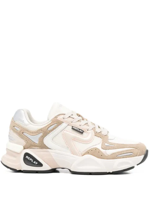 Replay tenis con agujetas y paneles