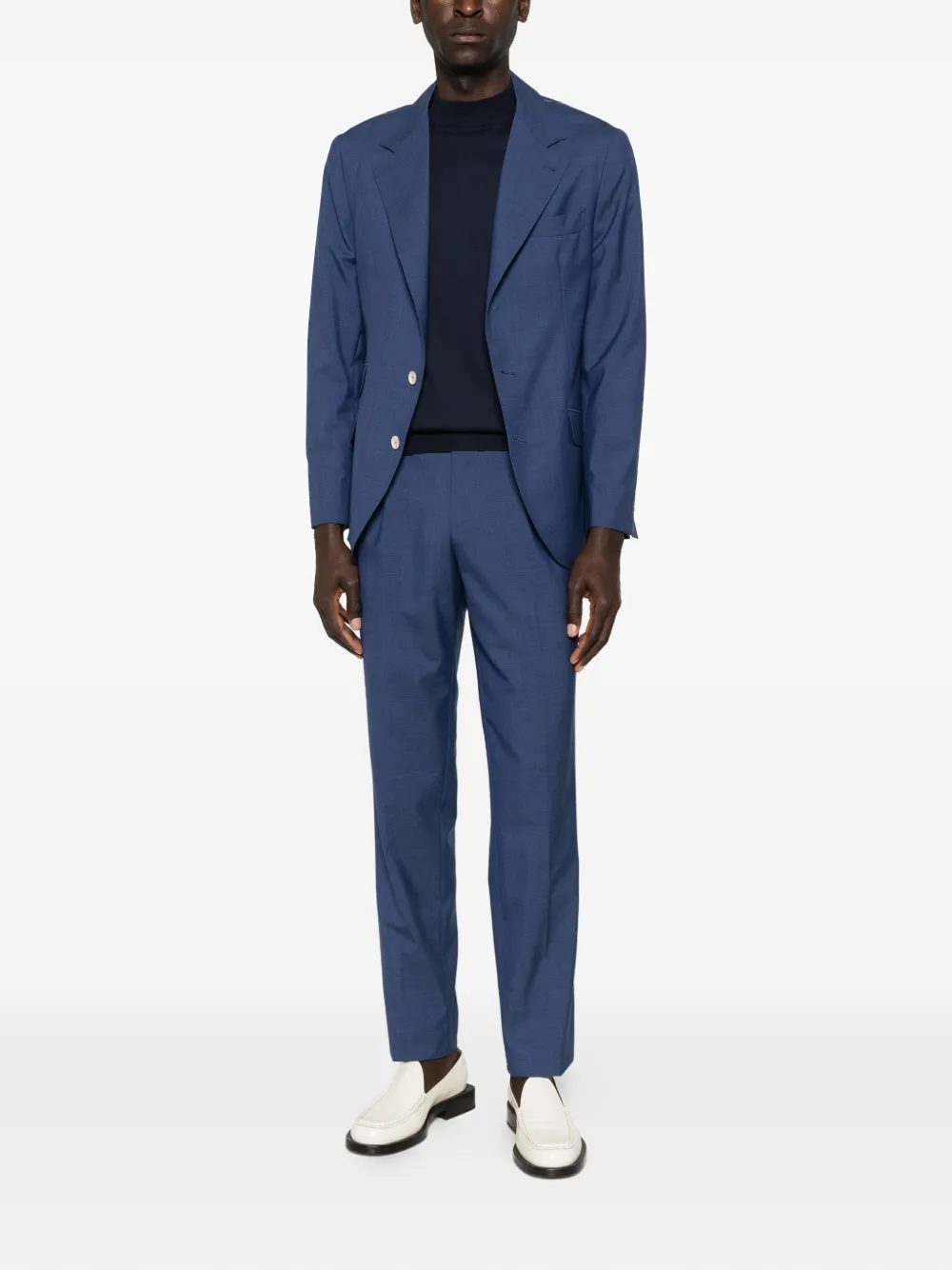 Brunello Cucinelli notched-lapel single-breasted suit | Trajes con botones | Image 2