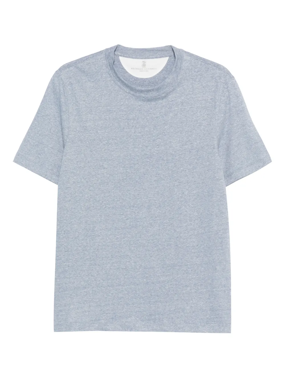 Brunello Cucinelli playera con dobladillo recto | azul | Image 1