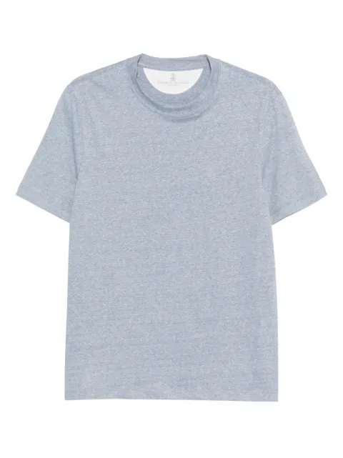 Brunello Cucinelli straight hem cotton T-shirt