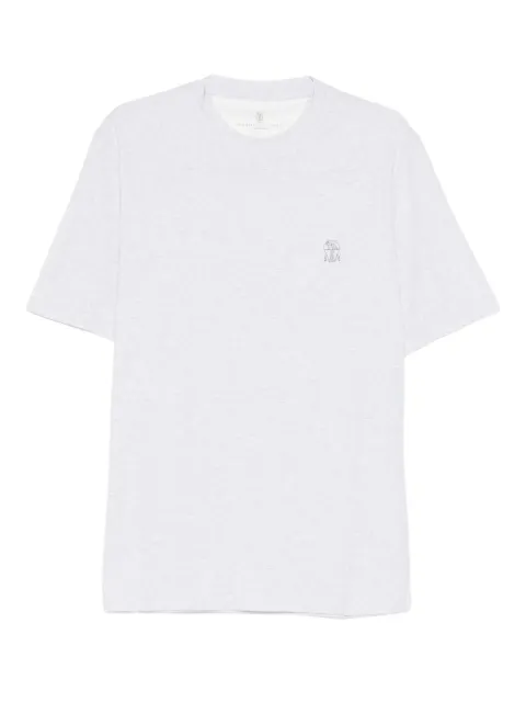 Brunello Cucinelli logo polo T-shirt