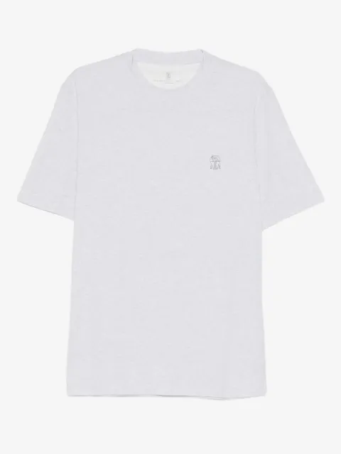 Brunello Cucinelli logo polo T-shirt