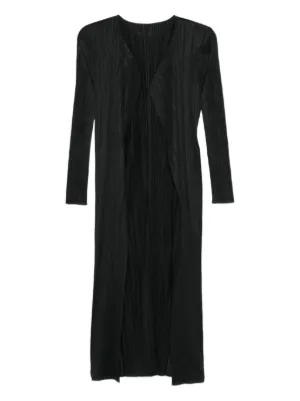 PLEATS PLEASE ISSEY MIYAKE プリーツコート ダウン S Pleats Please Issey Miyake プリーツ シングルコート | ブラック